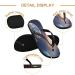 Mnsruu Universum Galaxy Space Flip-Flops | Stylish Sandals for Men & Women - Perfect for Travel Hotel & Spa - Buy Online on GoSupps.com