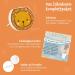 Buy Hej Kiddo Lion Tooth Box | Ideal Milk Teeth Jar for Boys & Girls | Perfect Tooth Fairy Gifts - Buy Online on GoSupps.com