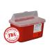 Oakridge 1 Gallon Sharps Containers with Pop-Up Lid - Pack of 3 - Buy Online on GoSupps.com