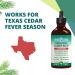 TexaClear Cedar Fever Allergy Relief Drops Homeopathic 4oz for Texas Zones 2 5 6 | All Season Relief & Drainage Remedies - Buy Online on GoSupps.com