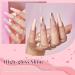 Beetles Gel Nail Polish Kit: 6 Pink Confetti Collection Nude Glitter Pastel Colors | Spring/Summer Manicure Set - Buy Online on GoSupps.com