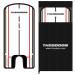 THIODOON Golf Putting Alignment Mirror with Golf Putter Line Putting Mirror Training Aid for Golf Putting Practice for Beginners Golf Putting Mirror Size 12 x 6 Inches