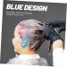 Mobestech 2 Pairs Ear caps for Hair Dryer Hair Dyeing Supplies Ear Muffs Hair Dyeing Accessories Hair Coloring Ear Cover Ear Covers Men and Women Hair Coloring Products Silica Gel Universal Blue 7.5x5cm - Buy Online on GoSupps.com