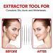 Zenia 5 Piece Blackhead Remover Kit | Stainless Steel Pimple Extractor Tools for Acne, Comedone, Blemish, Whitehead, Zit Removal on Nose & Face - Buy Online on GoSupps.com