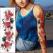 Kotbs 12 Sheets Sexy Full Arm Temporary Tattoos - Waterproof Floral Sleeves for Men, Women, and Girls - Buy Online on GoSupps.com