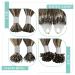 Real Hair Bonding Extensions - Youngsee 40cm U-Tip Keratin Hot Fusion - Dark Brown Blonde #P4/27 - 50g 1g/s - Buy Online on GoSupps.com
