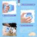 Nobleza Cat Brush - 2 in 1 Undercoat Remover & Massage Comb for Easy Loose Hair Removal | International Shipping - Buy Online on GoSupps.com