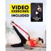 Stretching Strap with Loops - Non Elastic Yoga & Physical Therapy Band - 10 Loops for Flexibility & Exercise - Red - Buy Online on GoSupps.com