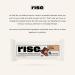 Rise Whey Protein Bars - Mocha Almond | 15g Protein Breakfast & Snack | Gluten-Free Soy-Free 4g Fiber 5 Whole Food Ingredients - Buy Online on GoSupps.com