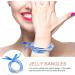 Gadpiparty 1 Set jelly bangles for adult flash silicone bracelet Miss jewelry Jelly Bangles wrist jelly pvc silicone glitter jelly bracelets Bracelet wristband - Buy Online on GoSupps.com