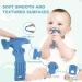TYRY.HU BPA Free Silicone Teething Toys for Baby Training - 4pcs Baby Toothbrush Teether Chew Toy - Cooling Tools Shape Teether Relief Gift for Newborn - Buy Online on GoSupps.com