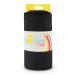 Short Pile Plush Fabric for Sewing/Minky for plushies & Many More   39.5x29.5 inch   Pile Length 1/16 inch (1.5 mm)   Black Bc   Black