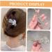 FOYTOKI Rhinestone Twist Clip Pipa Hair Barrette French Hair Pins for Thick Hair Womens Hair Barrettes Pipa Hair Clip Hair Bun Holder Hair Pins for Buns Decorative Hair Clips Hair Twist - Buy Online on GoSupps.com