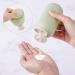 WLLHYF Squeeze Bottles 2 Pack 200 ML Refillable Plastic Travel Containers Empty Bottles With Disc Top Flip Cap Travel Accessories for Shampoo Creams Lotion Conditioner 200ML Green Blue - Buy Online on GoSupps.com