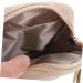 Lurrose Leather Bracers Daily Use Period Bag Napkin Organizer Beige 13x13cm - Buy Online on GoSupps.com