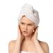Kitsch Microfiber Hair Towel Wrap - Super Absorbent & Ultra Soft Hair Turban for Drying Wet Hair - Easy Twist Hair Towel - After Spa Hair Towel in Micro Dot Design - Buy Online on GoSupps.com