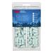 3M Disposable Earplugs, Hearing Protection for Quiet & Sleep, Light Blue, 32 NRR, 80 pairs in resealable package Carton