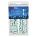 3M Disposable Earplugs, Hearing Protection for Quiet & Sleep, Light Blue, 32 NRR, 80 pairs in resealable package Carton