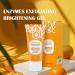 Orange Enzyme Exfoliating Gel Face & Body Scrub for Deep Pore Cleansing & Hydration Gentle Peel for All Skin Types (1 PC) - Buy Online on GoSupps.com