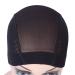 Black Mesh Dome Cap for Wigs - 5 Pieces - Wide Rubber Band Wig Cap for Wig Making | International Shipping - Buy Online on GoSupps.com
