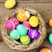 Samyo Unpainted Wooden Eggs for Easter Crafts - 2.5 x 1.75 Inches (Pack of 12) - Buy Online on GoSupps.com