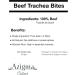 Natural Beef Trachea Bites - 60g - Buy Online on GoSupps.com