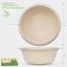 Ecovita 16 oz 100% Compostable Paper Bowls - Pack of 150 | Eco-Friendly & Sturdy Disposable Bowls - Tree Free, Liquid & Heat Resistant - Buy Online on GoSupps.com