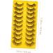MAGICLULU Lash Strips 40 Pairs Fake Eyelashes Lash Bulk Natural Eyelashes Bulk Lashes Bulk Eyelashes Individual Lashes Human Hair Extensions Makeup Supplies 3d Extend Artificial Imitation - Buy Online on GoSupps.com