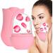 Ice Face Roller | Small Ice Cube Roller Ice Roller for Face and Eye Facial Beauty Ice Roller Skin Care Tools Ice Facial Cube Silicone Ice Mold Pink - Buy Online on GoSupps.com