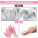 Moisturizing Silicone Gloves Reusable Gel Spa Hydrating Gloves Aloe Lotion Gloves for Repairing Dry Cracked Aging Hands Women's Pedicure Hand Moisturizer Gloves Overnight (1Pair Pink) - Buy Online on GoSupps.com