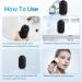 Buy Ice Roller for Face & Eye - Brighten Skin Enhance Glow Reduce Fine Lines & Acne | Skin Care Kit (Black - Buy Online on GoSupps.com