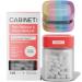 Cabinet: 500mg Acetaminophen for Headache Relief Toothaches Sore Throat and Fever Reducer Includes 1 Refillable Medicine Jar 120 Tablets Refillable Glass Jar - w/Travel Tin 120 Tablets (Pack of 1)