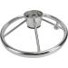 Amarine Made 13-1/2 Inch Stainless Boat Steering Wheel - Destroyer Style with Small Knob - Buy Online on GoSupps.com