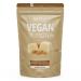 Vegan protein marzipan 1kg - 83% protein - 3K protein powder winter - Lactose -free protein powder low sugar + gluten -free - Nutri + 1000g without sugar additive 1 kg (1 Pack)