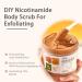 Nicotinamide Body Scrub for Blemishes & Large Pores | Hydrating Skin Renewal - 8.8 Oz - Buy Online on GoSupps.com