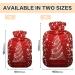 KCLDECI 2L Hot Water Bottle with Cover - Christmas Tree Design for Pain Relief Foot Warmer & Hot/Cold Therapy - Buy Online on GoSupps.com