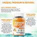 Turmeric Curcumin Gummies with Black Pepper & Ginger Root - 1000mg Supplement for Comfort & Flexibility - Vegan, 95% Curcuminoids - 120 Count - Buy Online on GoSupps.com