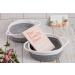 Polarduck Cotton Rope Basket Set - Small 9.8x8.2x2.6 with Handles | Cute Home Decor Desk Organizer and Room Storage | Ideal for Toys, Keys, Fruits, Candy, and Gifts | 2-Pack Grey - Buy Online on GoSupps.com