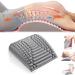 Acemend Refresh - Neck & Back Stretcher Back Neck Cracker for Lower Back Pain Relief Waist Massage Relaxation Yoga Multi -Level Adjustable Spine Board for Lumbar Soothing Device (Gray)