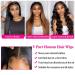 Dixtefo V Part Brazilian Virgin Straight Human Hair Wig for Black Women - 16 Inch, 150% Density, Natural Color - Upgrade U Part Design - No Leave Out, Glueless, Lace Front & Clip In Half Wig - Buy Online on GoSupps.com