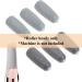 P4L 6 Pack Replacement Heads for Flawless Pedi Electric Foot File - 3 Coarse & 3 Fine Rollers - Grey - Compatible with Finishing Touch Flawless Pedi - As Seen on TV - Buy Online on GoSupps.com