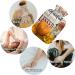 NAANLE Festive Thanksgiving Pumpkin Hot Water Bottle - 1L for Bed & Hand/Foot Warmth Relief | MITEVED Transparent Design - Buy Online on GoSupps.com