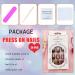 Shop Short Press on Nails - Square Cat Eye Acrylic Nails | Glossy Brown Full Cover False Nails - 24 Pcs for Women - Buy Online on GoSupps.com