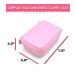 CASEMATIX Clipper Guard Holder Case with 12 Slots - Compatible with Oster, Andis, BaBylissPRO, Wahl Blades - Pink - Buy Online on GoSupps.com