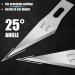 200 PCS #11 Exacto Knife Blades - High Carbon Steel Replacement Blades with Storage Case for Craft, Hobby, Scrapbooking - 200 Pack - Buy Online on GoSupps.com