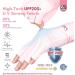 Saviland Anti UV Gloves for Gel Nails - 2 Pairs, UPF200+ Professional Protection Gloves for Gel Manicures - Pink/Nude - Buy Online on GoSupps.com