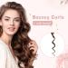 1 Inch Dual Voltage Curling Iron - 450 F Heat Professional Ceramic Tourmaline Wand (Rose Gold) - Buy Online on GoSupps.com