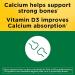 Nature Made Calcium Gummies 500mg with Vitamin D3 | 80 Gummies, 40 Day Supply - Buy Online on GoSupps.com