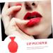HAPINARY 2pcs Silicone Fish Lip Filler (red) Plumpit Lip Plumper Device Lip Suction Plumper Para - Buy Online on GoSupps.com