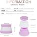 Leak-Proof Silicone Cosmetic Cream Container Set - 20ml Travel Bottles (4 Pack) | Multifunctional & Durable for Home & Travel - Buy Online on GoSupps.com